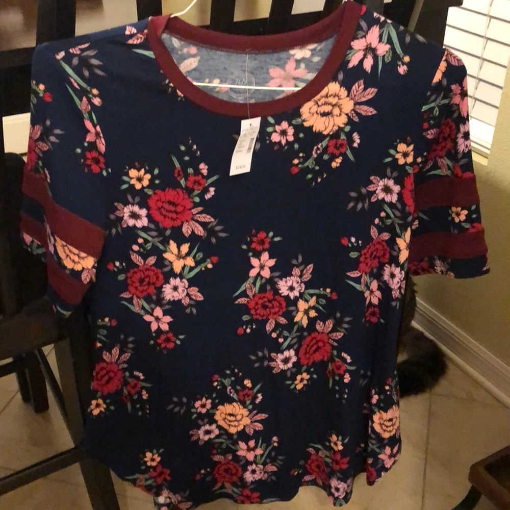 Maurice’s floral shirt